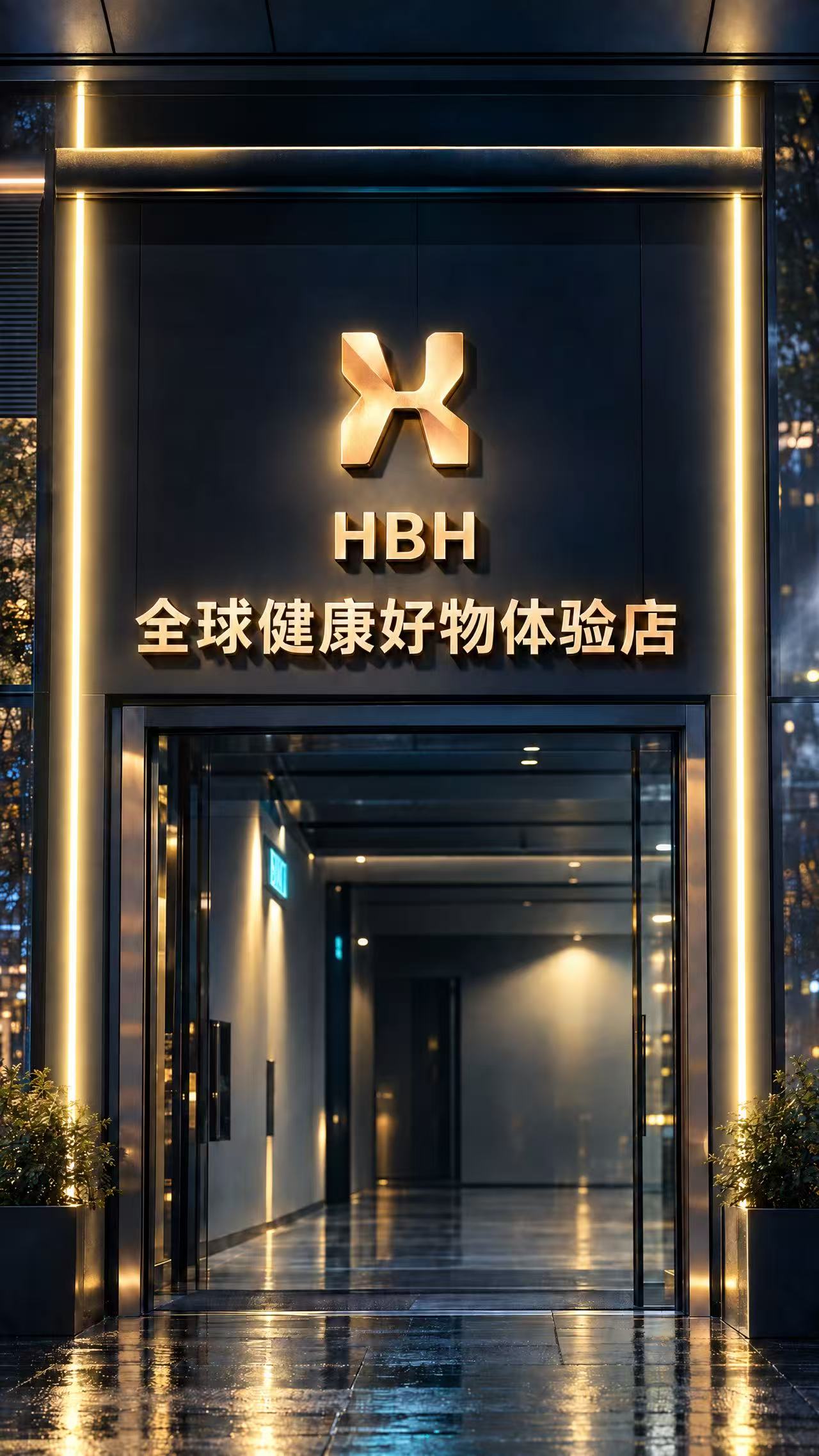 HBH 全球健康好物体验店形象